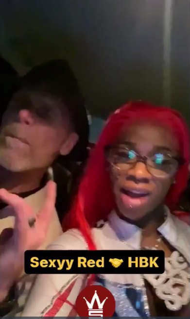 The Heart Break Kid: Sexyy Red Sings Shawn Michael’s Theme Song With The Man Himself !