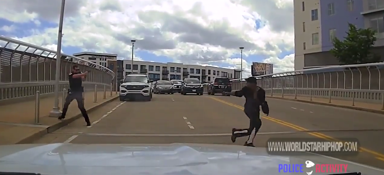 Shots Fired: Police Exchange Gunfire With Wanted Suspect On Nashville Bridge💥😱